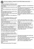 ATI ADULT MEDICAL SURGICAL 2024 PROCTORED EXAM 2025