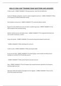 MSA G1 SCBA USAF TRAINING EXAM QUESTIONS AND ANSWERS