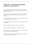 NSGD 2147 - Quiz Review &lpar;updated&rpar; questions well answered