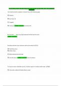 CALIFORNIA RCFE ONLINE PRACTICE TEST EXAM QUESTIONS AND 100&percnt;VERIFIED ANSWERS 