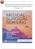 Test Bank Medical-Surgical Nursing Concepts for Interprofessional Collaborative Care 10th Edition by Donna D&period; Ignatavicius Chapter 1-69 &vert;Complete Guide A&plus;