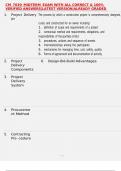 CM 7030 MIDTERM EXAM WITH ALL CORRECT & 100&percnt; VERIFIED ANSWERS&vert;LATEST VERSION&vert;ALREADY GRADED A&plus;