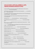 CM 2113 EXAM 1 WITH ALL CORRECT & 100&percnt; VERIFIED ANSWERS&vert;UPDATED TO PASS
