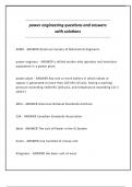 power engineering questions and answers with solutions&period;
