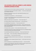 CM 123 EXAM 2 WITH ALL CORRECT & 100&percnt; VERIFIED ANSWERS&vert;UPDATED TO PASS