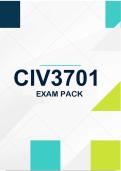 CIV3701 Exam Pack 2026