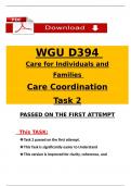 D394 Task 1 & Task 2 &ndash; &lpar;Passed First Attempt&rpar; &ndash; Complete & Verified