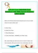 CDR RD Exam 2025&sol;2026 &ndash; 150&plus; Solved Questions with Rationales &vert; Nutrition Assessment&comma; MNT&comma; Foodservice Systems&comma; Education&comma; Ethics & Public Health