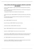 TCDHA&comma; DENTAL AND OROFACIAL ANATOMY&comma; SEMESTER 1 QUESTIONS AND ANSWERS