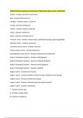 NURS 205 Exam Questions and Answers Fully Solved Latest Version 2025-2026