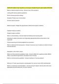 NURS 205 BUNDLED QUESTIONS ANSWERED CORRECTLY LATEST UPDATE 2025&sol;2026