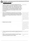 CHDA EXAM &lpar;2025&sol;2026&rpar; Updated&colon; EXAM QUESTIONS WITH ACCURATE ANSWERS &vert; GET IT RIGHT&excl;&excl;