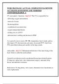 NURS 504 EXAM 1 ACTUAL COMPLETE EXAM&vert;WITH   ACCURATE QUESTIONS AND VERIFIED  ANSWERS&vert;GRADED  A