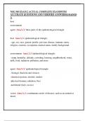 NSG 505 EXAM 2 ACTUAL COMPLETE EXAM&vert;WITH  ACCURATE QUESTIONS AND VERIFIED ANSWERS&vert;GRADED  A