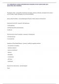 TCI &lpar;THERAPEUTIC CRISIS INTERVENTION&rpar; TRAINING STUDY GUIDE EXAM 2025 QUESTIONS AND ANSWERS