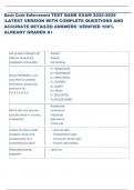 Exam &lpar;elaborations&rpar; Basic Code Enforcement   