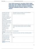 Exam &lpar;elaborations&rpar; Texas Mold Assessment Consultant   