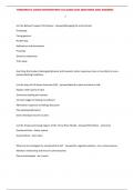 THERAPEUTIC CRISIS INTERVENTION &lpar;TCI&rpar; EXAM 2025 QUESTIONS AND ANSWERS