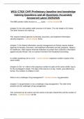 WGU C702&sol; CHFI Preliminary baseline test knowledge training Questions and all Questions Accurately Answered Latest 2025&sol;2026