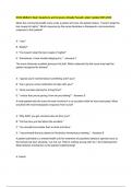 N322 Midterm Exam Questions and Answers Already Passed Latest Update 2025-2026