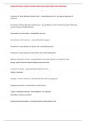 SARAH MICHELLE CRASH COURSE EXAM 2025 QUESTIONS AND ANSWERS