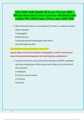 NSG 4100 Adult Health III Exam 2 Newest 2025 &ndash;  100 Questions and Correct Answers with Rationales  &vert; Galen NSG 4100 Exam 2 Prep Latest 2025-2026