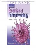 Porth's Essentials of Pathophysiology&comma; 5th Edition &vert; Complete Test Bank