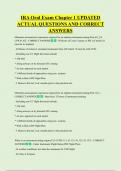 IRA Oral Exam Chapter 1 UPDATED  ACTUAL QUESTIONS AND CORRECT  ANSWERS