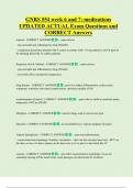 GNRS 554   Bundled Exam Questions WITH  CORRECT Answers