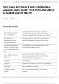 West Coast EMT Block 3 EXAM &lpar;2025&sol;2026&rpar; Updated&colon; EXAM QUESTIONS WITH ACCURATE ANSWERS &vert; GET IT RIGHT&excl;&excl;