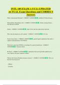 INTL 105 EXAM 1 &lpar;VCU&rpar; UPDATED  ACTUAL Exam Questions and CORRECT  Answers 
