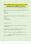 INTL 105 EXAM 1 &lpar;VCU&rpar; ACTUAL   Exam  Questions and CORRECT Answers 