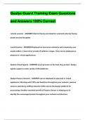 &colon; QualysGuard Training Exam &ndash; Questions and Answers &lpar;100&percnt; Correct Solutions&rpar;