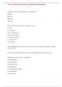 HSC 1149 PHARMACOLOGY EXAM 1 2025 QUESTIONS AND ANSWERS