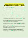 REL 100 Exam 3 ACTUAL  UPDATED  Exam Questions and CORRECT Answers