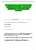 U&period;S&period; Constitution EXAM WITH CORRECT ACTUAL  QUESTIONS AND CORRECTLY WELL DEFINED  ANSWERS LATEST ALREADY GRADED A&plus;  &lpar;2025&sol;2026&rpar;