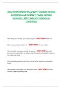 MSLC SPONSORSHIP EXAM WITH CORRECT ACTUAL  QUESTIONS AND CORRECTLY WELL DEFINED  ANSWERS LATEST ALREADY GRADED A&plus;  &lpar;2025&sol;2026&rpar; 