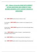 CRT - Tobacco University EXAM WITH CORRECT ACTUAL QUESTIONS AND CORRECTLY WELL DEFINED ANSWERS LATEST ALREADY GRADED A&plus; &lpar;2025&sol;2026&period;&rpar;