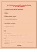 GCAP Industrial Ammonia Refrigeration Training GUARANTEED PASS&excl;&excl;