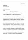 Change Management Consultation C721 Attempt 2 With Complete Solutions 2025 