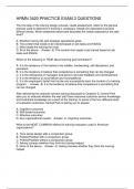 HRMN 3420 PRACTICE EXAM 3 QUESTIONS