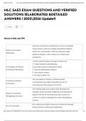 MLC SAE3 EXAM QUESTIONS AND VERIFIED SOLUTIONS &vert;ELABORATED &DETAILED ANSWERS &vert; 20252026 Update&excl;&excl;