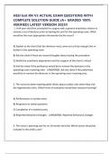 HESI Exit RN V3 ACTUAL EXAM QUESTIONS WITH COMPLETE SOLUTION GUIDE &lpar;A&plus; GRADED 100&percnt; VERIFIED&rpar; LATEST VERSION 2025&excl;&excl;