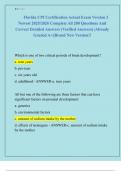 Florida CPI Certification Actual Exam Version 2  Newest 2025&sol;2026 Complete All 200 Questions And  Correct Detailed Answers &lpar;Verified Answers&rpar; &vert;Already  Graded A&plus;&vert;&vert;Brand New Version&excl;&excl;