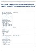 Exam &lpar;elaborations&rpar; HCS-D  