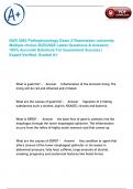 NUR 2063 Pathophysiology Exam 2 Rasmussen university Multiple choice 2025&sol;2026 Latest Questions & Answers&colon; 100&percnt; Accurate Solutions For Guaranteed Success &vert; Expert-Verified&comma; Graded A&plus;