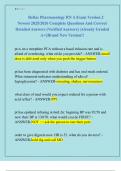 Relias Pharmacology RN A Exam Version 2  Newest 2025&sol;2026 Complete Questions And Correct  Detailed Answers &lpar;Verified Answers&rpar; &vert;Already Graded  A&plus;&vert;&vert;Brand New Version&excl;&excl;