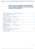Exam &lpar;elaborations&rpar; glute specialist &lpar;2025-2026&rpar;  