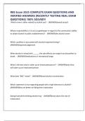 RBS Exam 2025 COMPLETE EXAM QUESTIONS AND VERIFIED ANSWERS &vert;RECENTLY TESTING REAL EXAM QUESTIONS&vert; 100&percnt; SOLVED&excl;&excl;