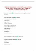 NUR 2392 MDC 2 EXAM 1 QUESTIONS AND ANSWERS WITH COMPLETE SOLUTIONS 100&percnt; CORRECT &vert; GRADED A&plus; &vert; NEW 2025-2026 UPDATE
